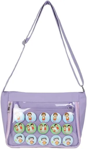 Ita Bag Crossbody Shoulder Bag Kawaii Cute Pin Display Cosplay Bag Messenger Japanese Ita Bag Accessories