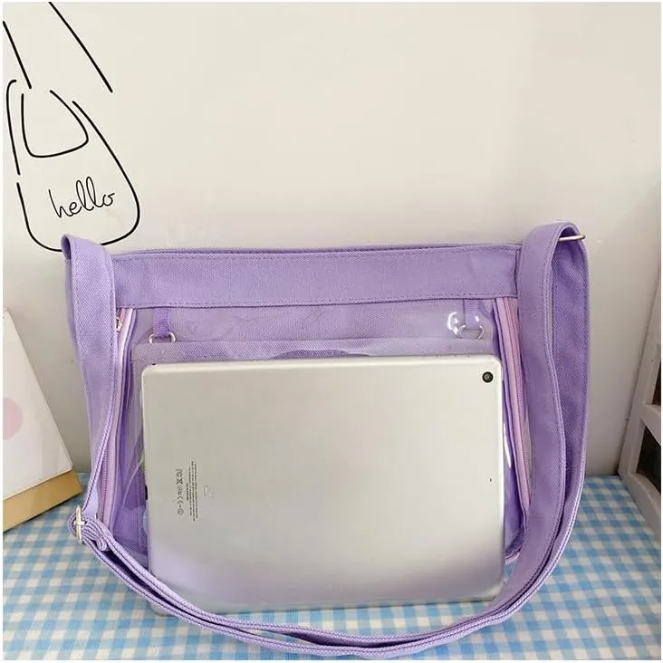 Ita Bag Crossbody Shoulder Bag Kawaii Cute Pin Display Cosplay Bag Messenger Japanese Ita Bag Accessories