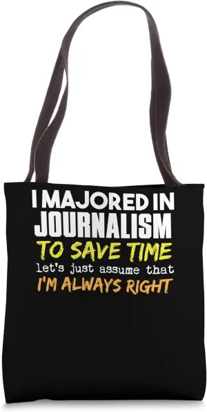 Journalism Major Gift for Back to School Gift Tote Bag