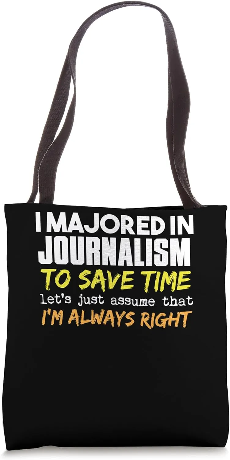 Journalism Major Gift for Back to School Gift Tote Bag