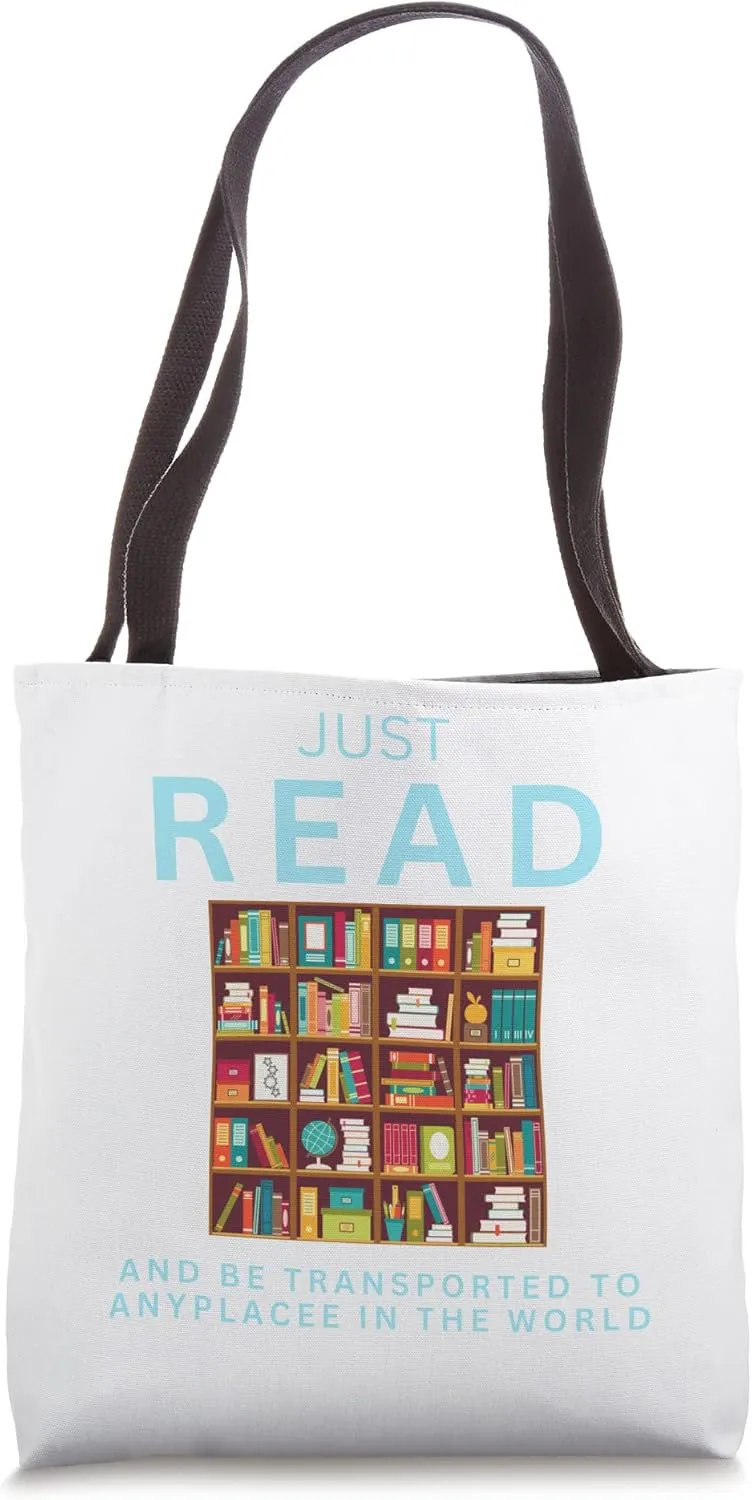 Just read to go anyplace you want taecher student Tote Bag