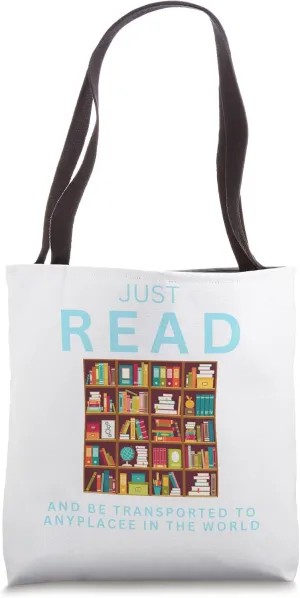 Just read to go anyplace you want taecher student Tote Bag