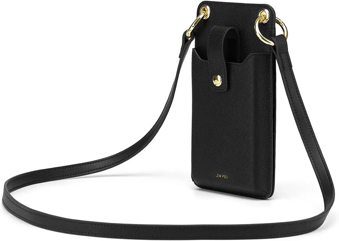 JW PEI Aylin Canvas & Quinn Vegan Leather Cell Phone Crossbody Bag