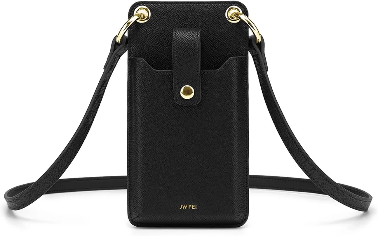 JW PEI Aylin Canvas & Quinn Vegan Leather Cell Phone Crossbody Bag