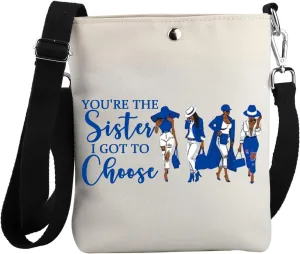 JYTAPP Sorority Gift Finer Women 1920 Sisterhood Gift You're the Sister I Got to Greek Sorority Crossbody Bag