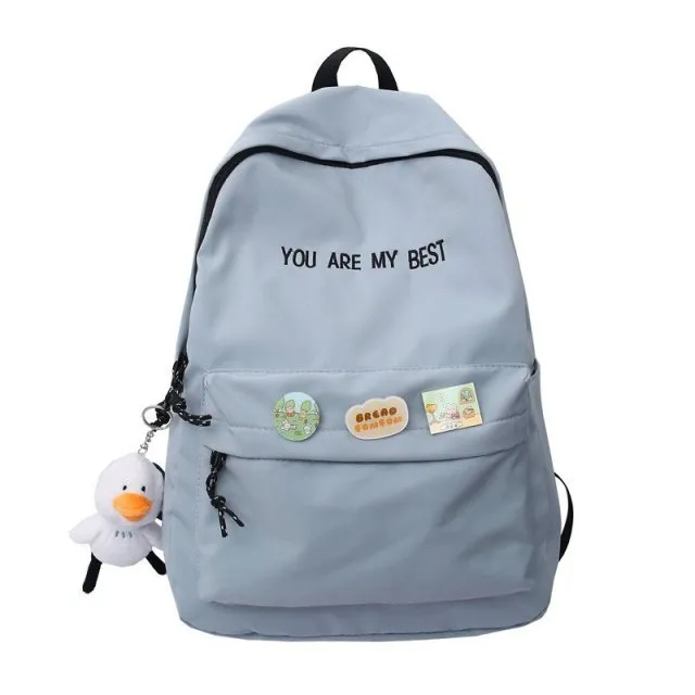 Kawaii Letter Embroidery Backpack