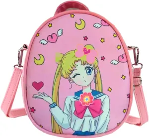 Kerr's Choice Girl Women Crossbody Bag Japan Pink Purse Crossbody Purse Pink Cute Crossbody Bag