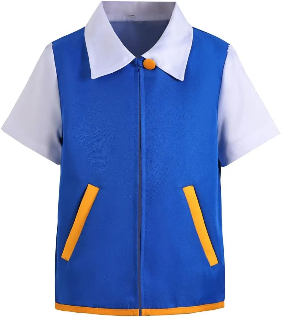 Kids Adult Hallowee Cosplay Costume Hoodie Jacket Gloves Hat Sets for Trainer
