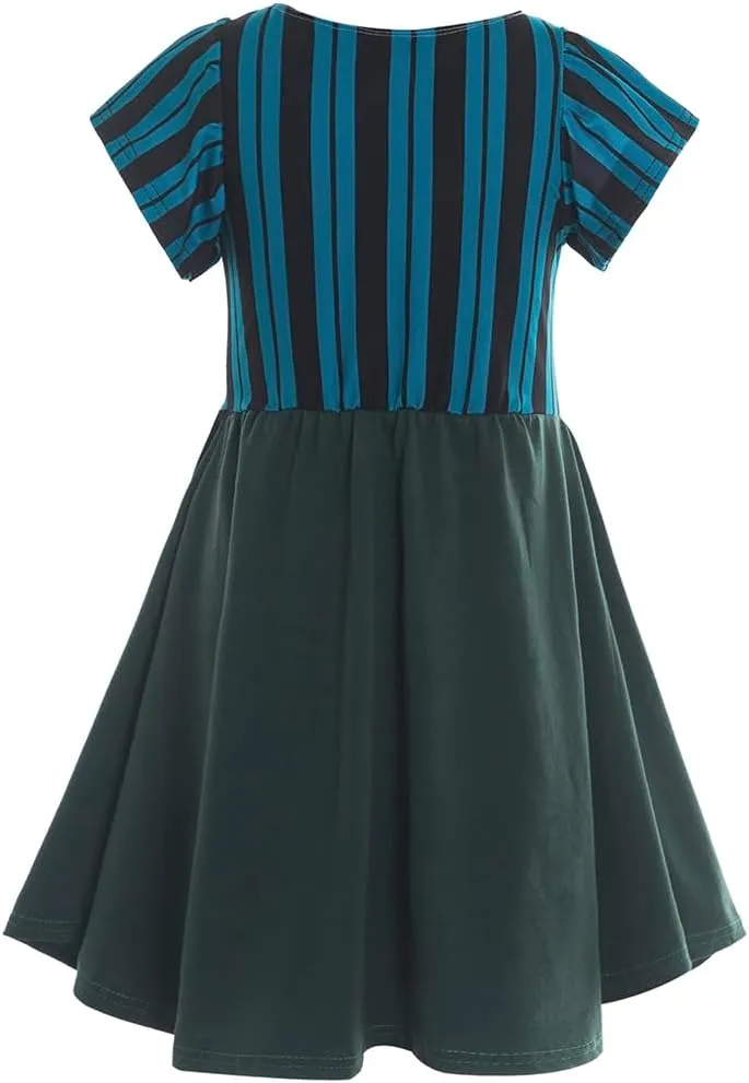 Kids The Haunted Mansion Maid Costume Cosplay Cast Members Costume Dress Outfit