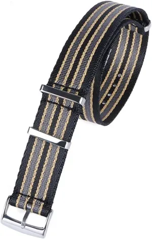 KLVN High Density Nylon Watch Strap For Omega 007 For Seamaster 300 20mm Canvas Watchband For Rolex Military Sport Bracelet For Tudor Wrist Band