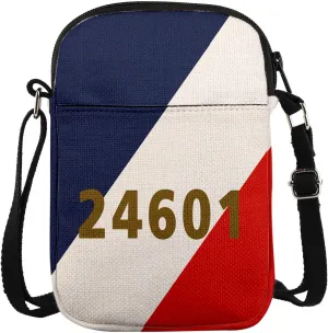 KUIYAI Broadway 24601 Musical Crossbody Bag Theater Fans Gift Les M Merch