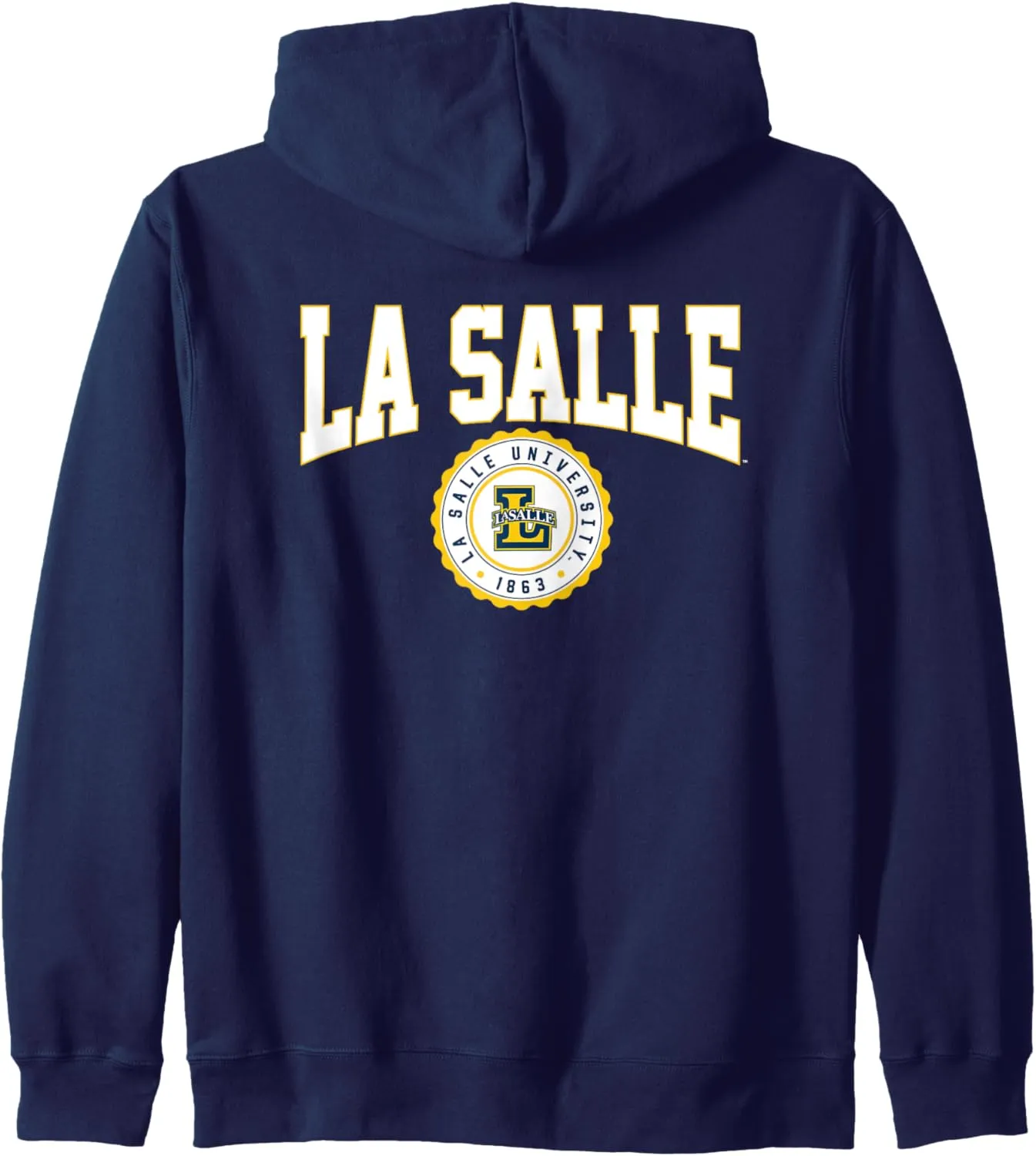 La Salle University Explorers Collegiate Seal Zip Hoodie