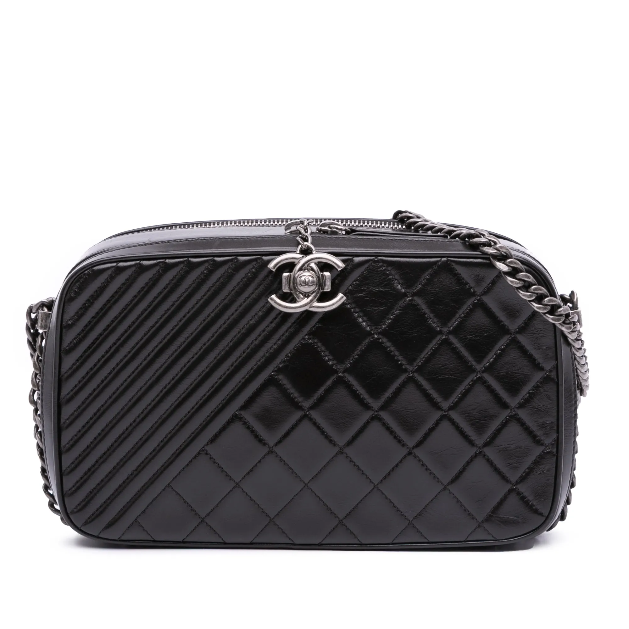 Large Lambskin Coco Boy Camera Bag