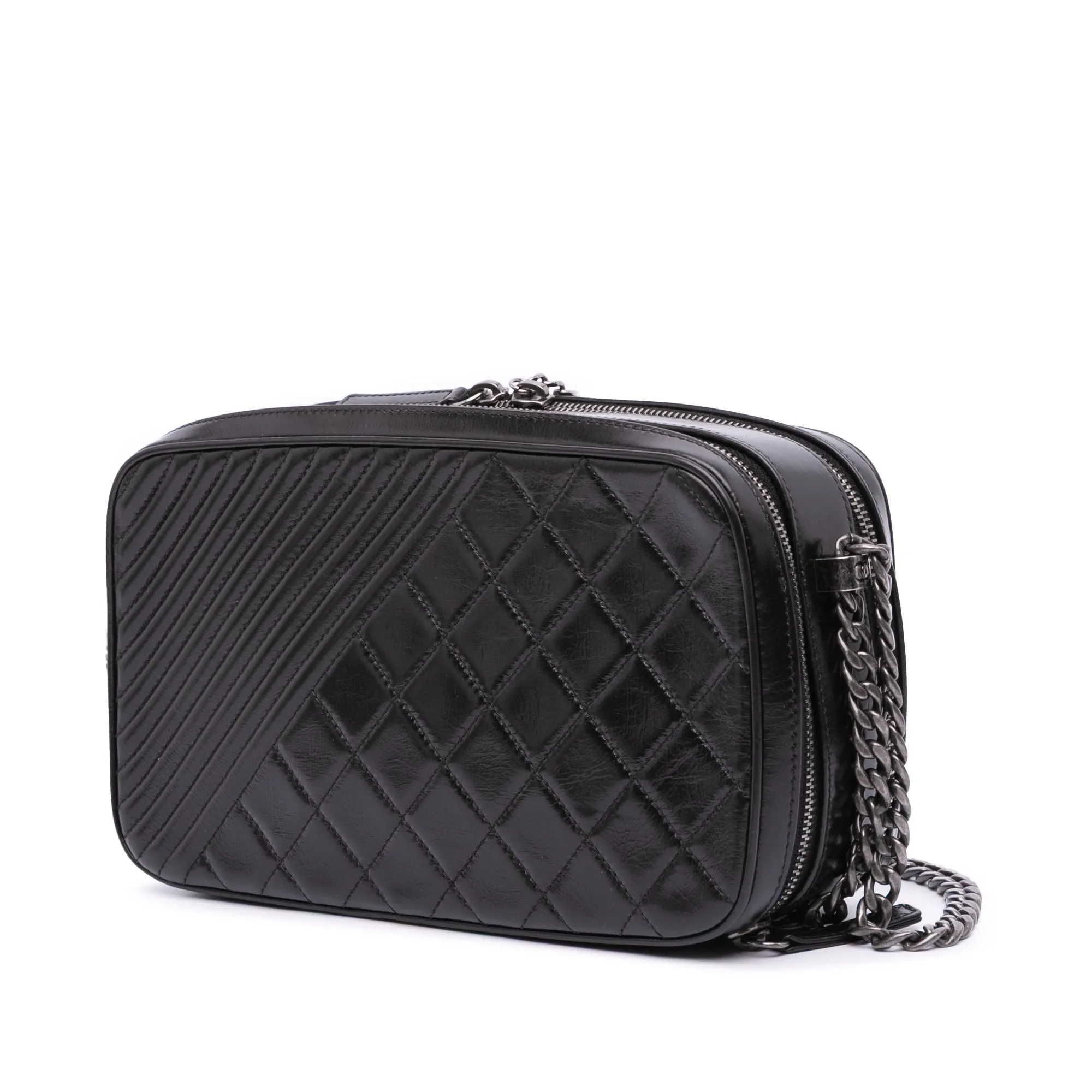 Large Lambskin Coco Boy Camera Bag