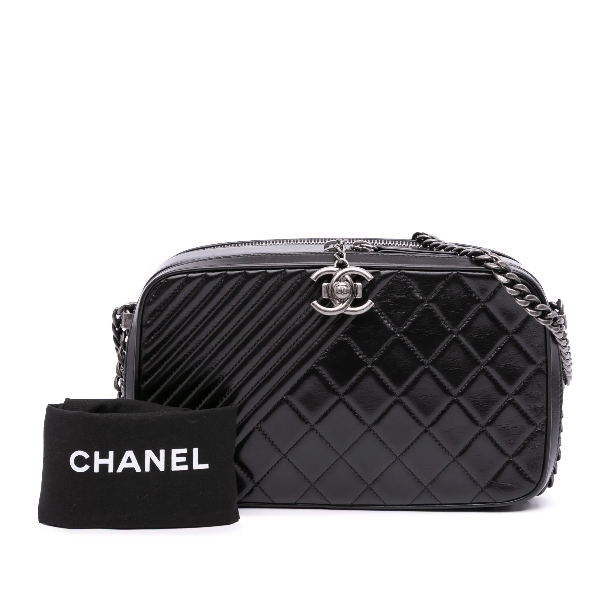 Large Lambskin Coco Boy Camera Bag