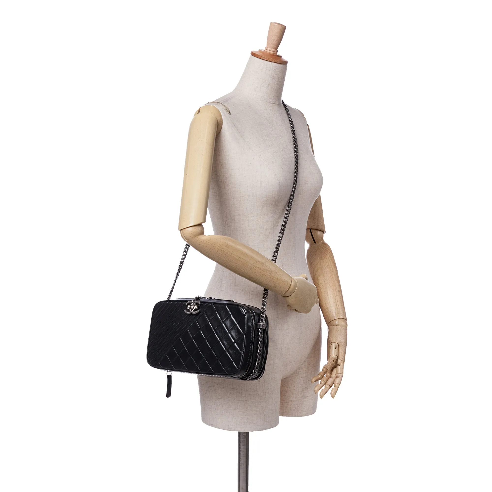 Large Lambskin Coco Boy Camera Bag