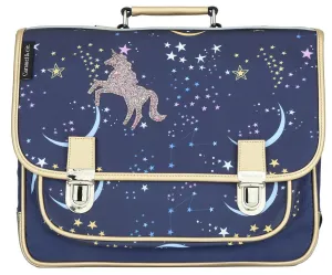 Large schoolbag - Night Constellation. by Caramel & Cie