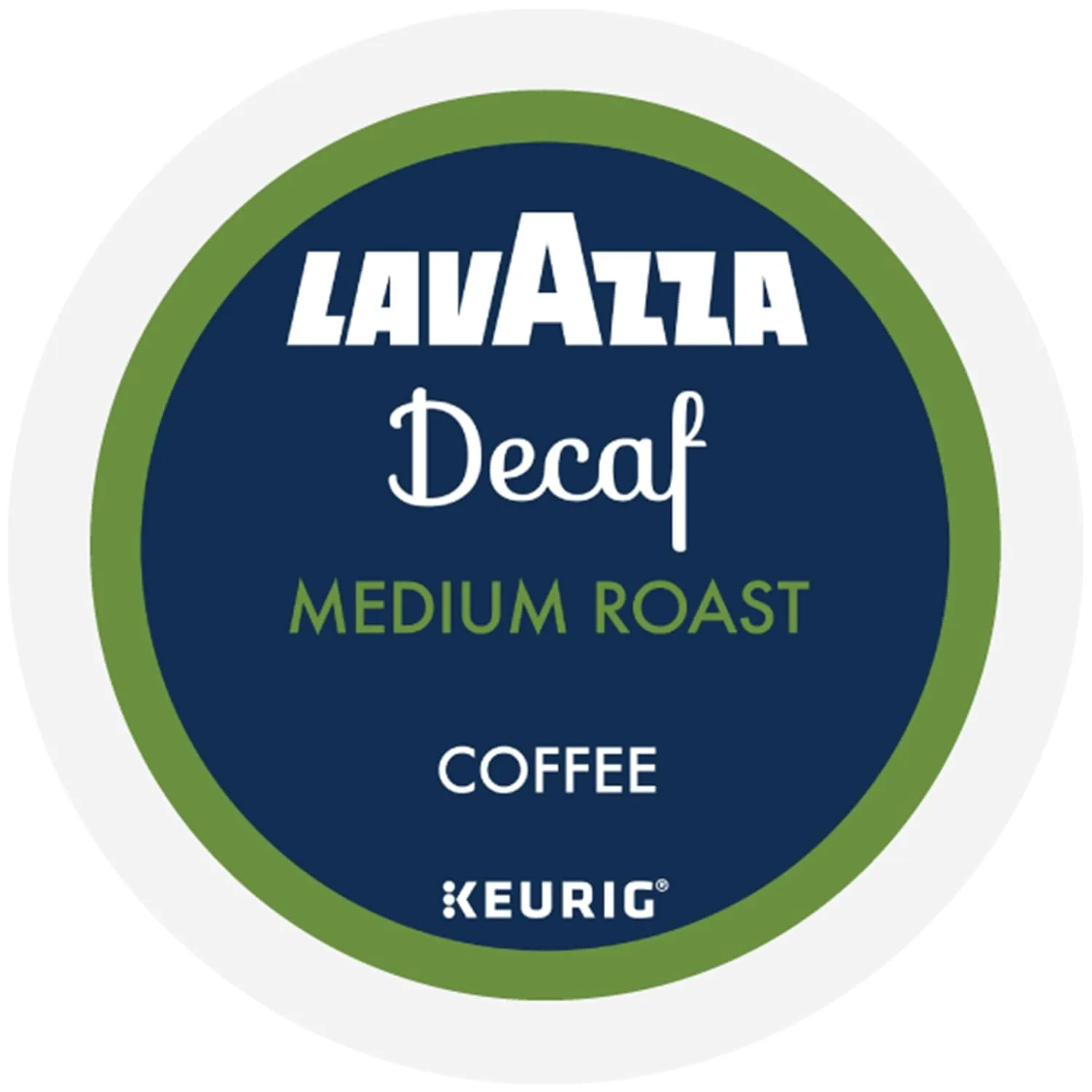 Lavazza Decaf, Single-Serve Keurig K-Cup Pods, Medium Roast Coffee, 60-Count Box (6 Packs of 10)