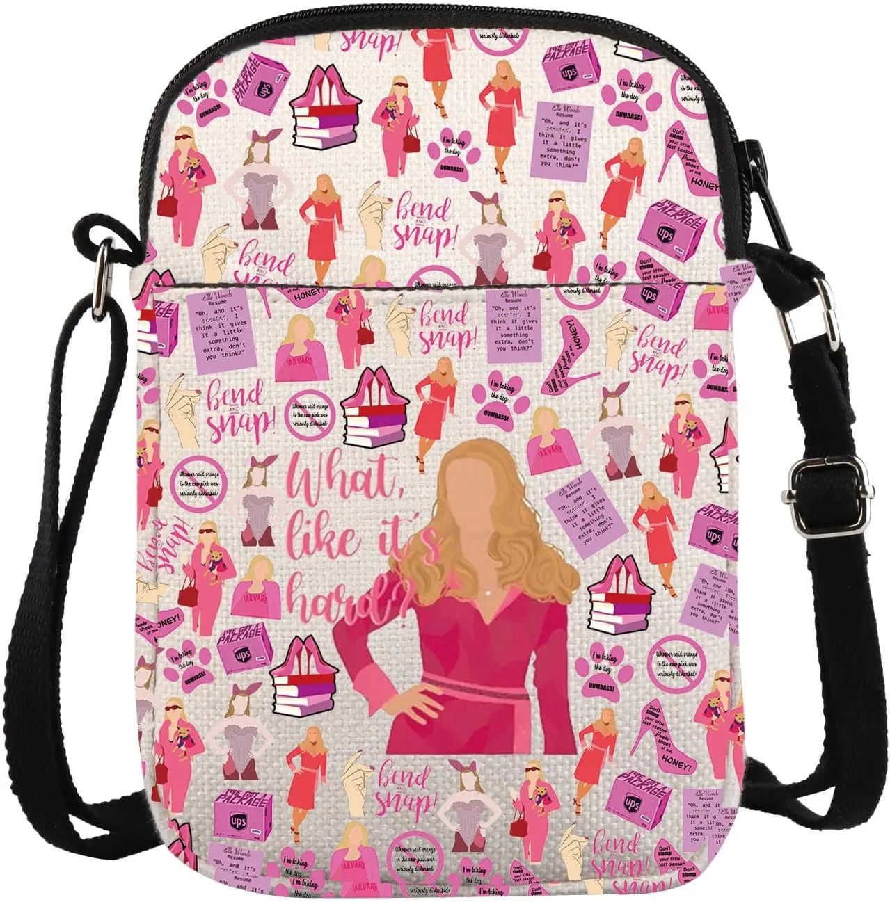 Lawyer Movie Theme Gift Movie Inspired Gift What,Like It's Hard Crossbody Bag