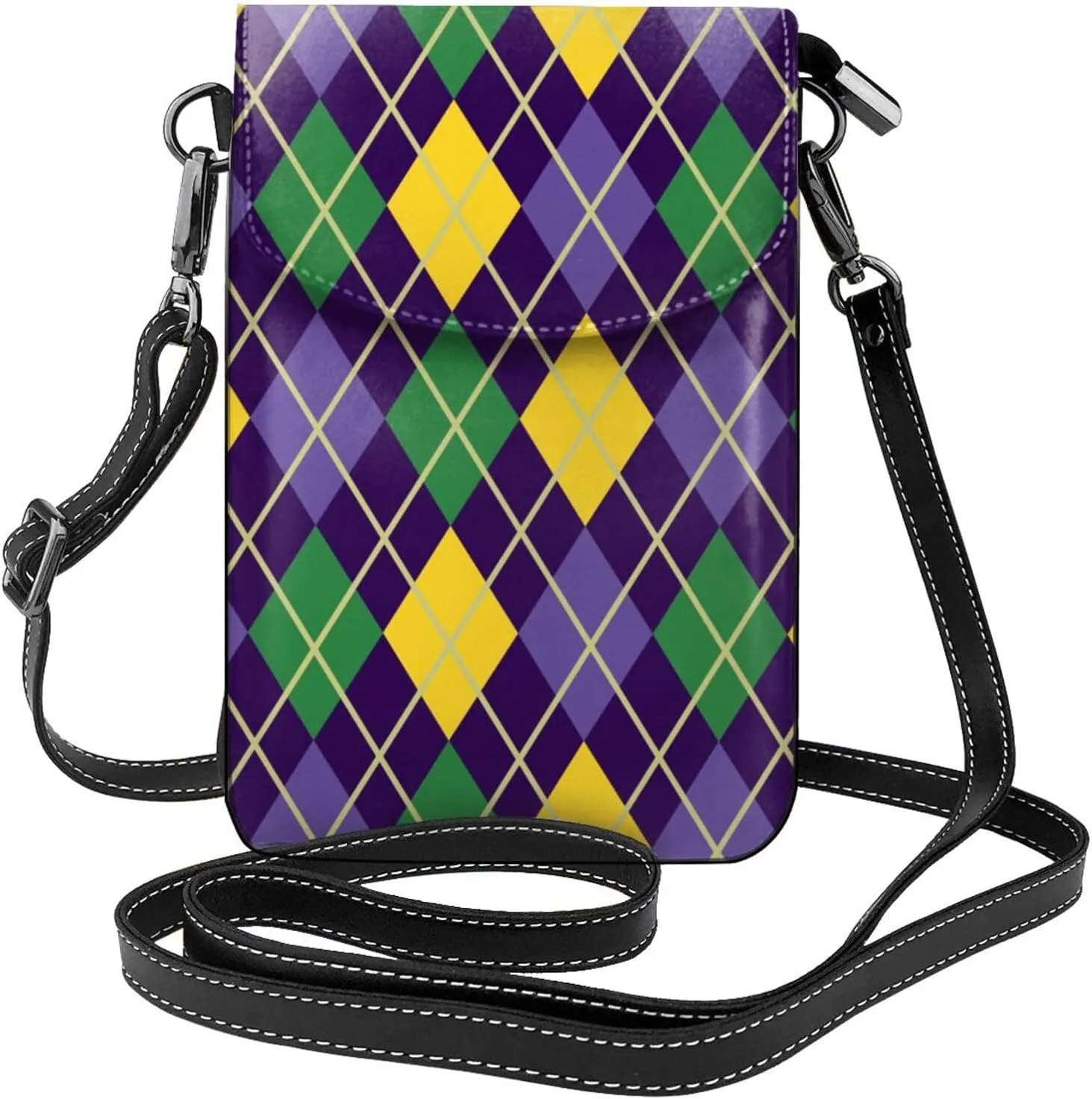 Leather Small Crossbody Bags for Women Cell Phone Bag Cross Body Purses