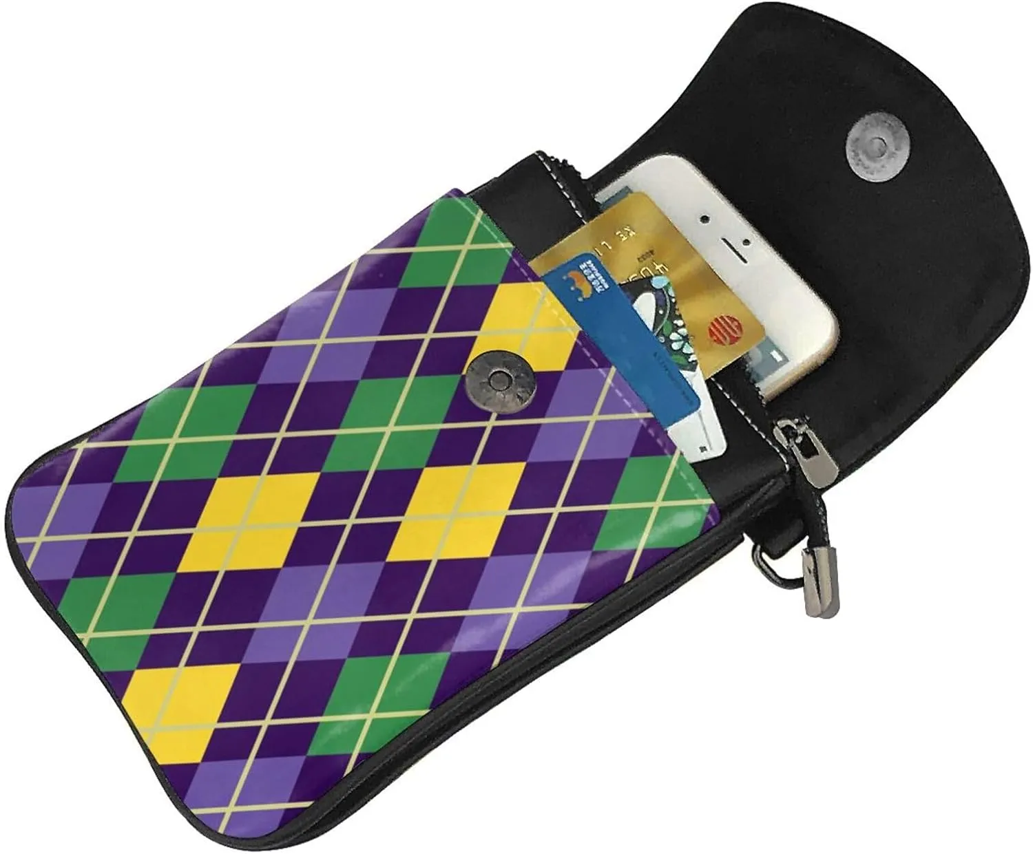 Leather Small Crossbody Bags for Women Cell Phone Bag Cross Body Purses