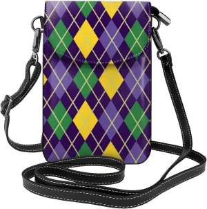 Leather Small Crossbody Bags for Women Cell Phone Bag Cross Body Purses