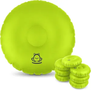 LILYPAD Wiggle Seat for Sensory Kids | Stackable, Flexible Seating for Classroom Elementary, Middle School or Home Learning | Lightweight, Portable Wobble Cushion Floor Seating (5 Pack)