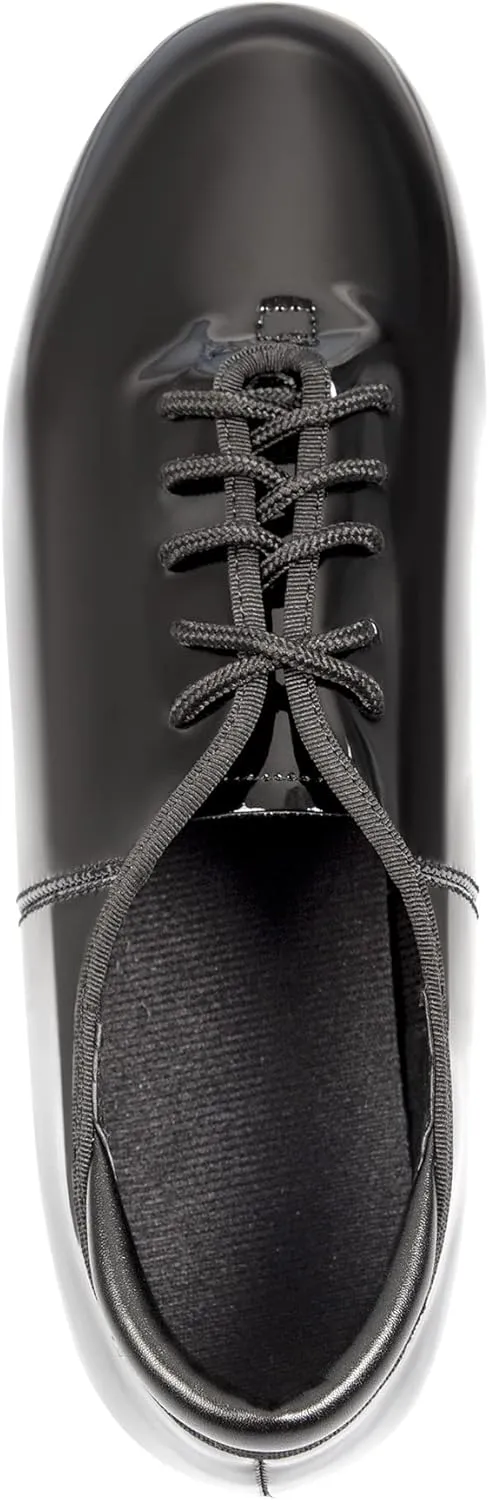Linodes PU Leather Lace Up Tap Shoe Dance Shoes for Women and Men's Dance Shoes