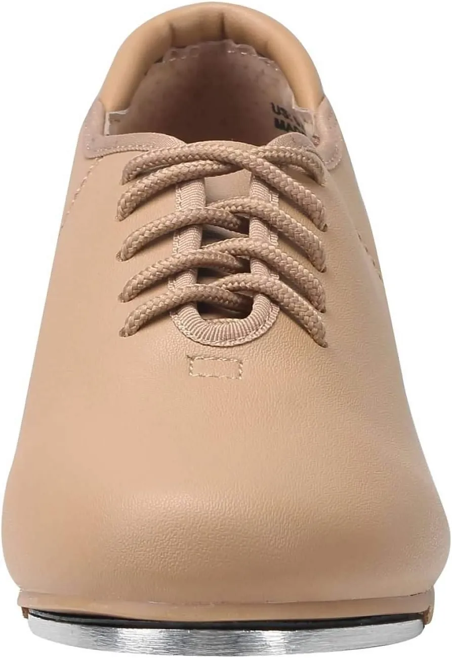 Linodes PU Leather Lace Up Tap Shoe Dance Shoes for Women and Men's Dance Shoes