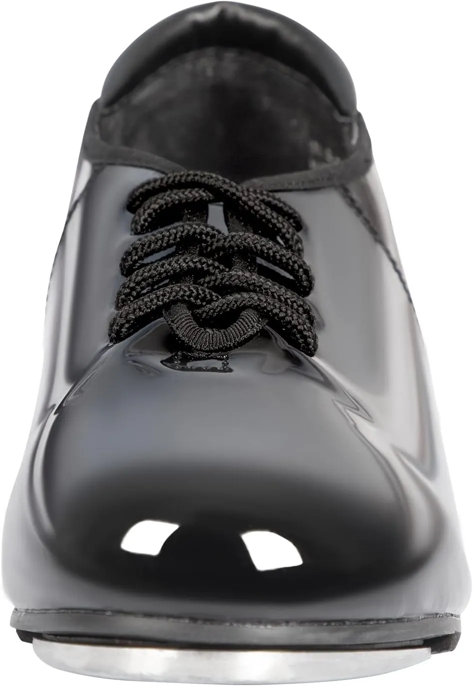 Linodes PU Leather Lace Up Tap Shoe Dance Shoes for Women and Men's Dance Shoes