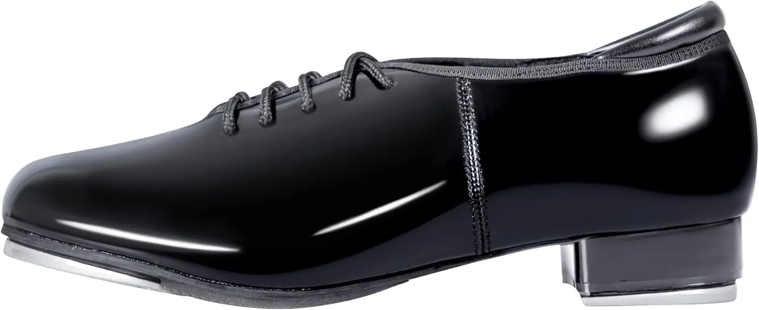 Linodes PU Leather Lace Up Tap Shoe Dance Shoes for Women and Men's Dance Shoes