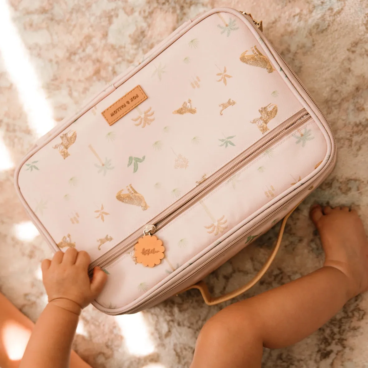 Little Leopards Lunch Bag | Fox & Fallow