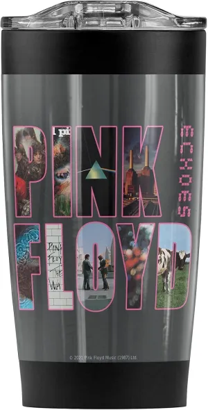 Logovision Pink Floyd Cover Stainless Steel Tumbler 20 oz Coffee Travel Mug/Cup, Vacuum Insulated & Double Wall with Leakproof Sliding Lid | Great for Hot Drinks and Cold Beverages