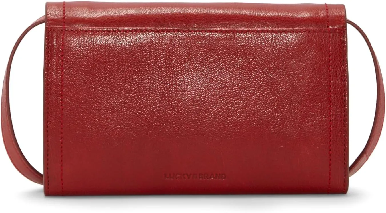 Lucky Brand Women's Ruth Leather Crossbody