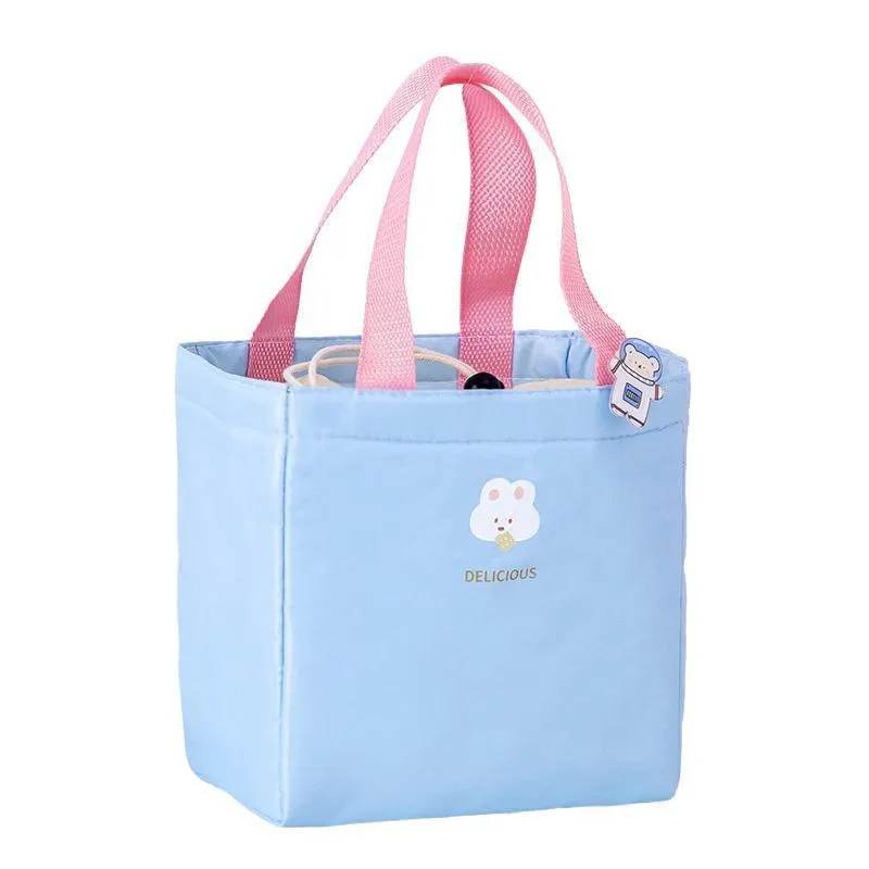 Lunch Bag Food Storage Tote Bags Aluminum Foil Lunch Box Portable Picnic Bag