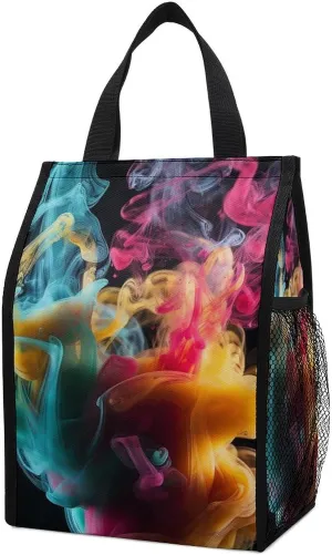 Lunch Bag for Women Men Lunch Box Reusable Melt In The Water Lunch Tote Bag Leakproof Lunch Cooler Bag for Work