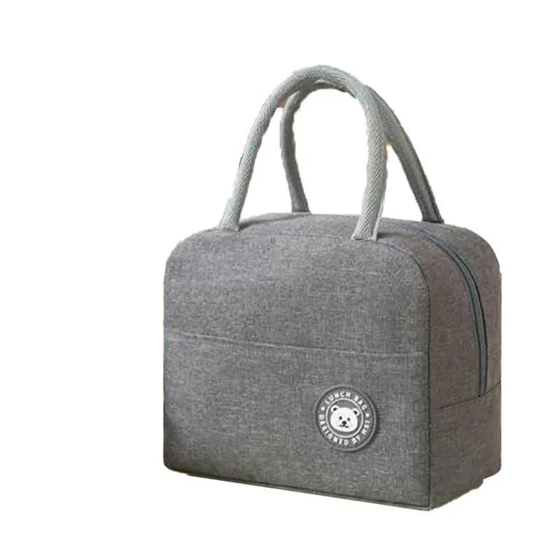 Lunch Bag Insulated Thermal Cool Food Storage Bag Box Carry Tote