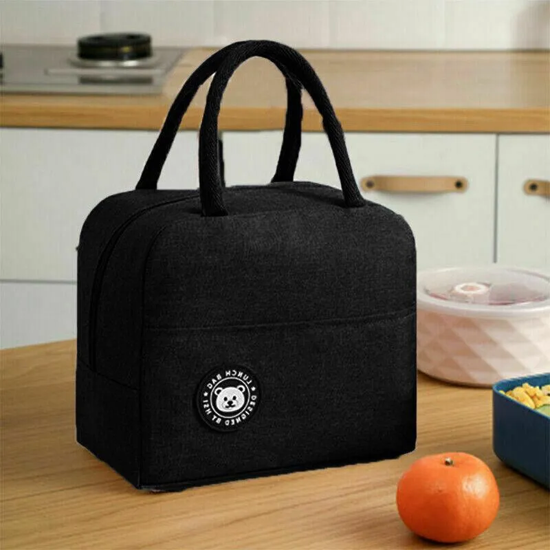Lunch Bag Insulated Thermal Cool Food Storage Bag Box Carry Tote