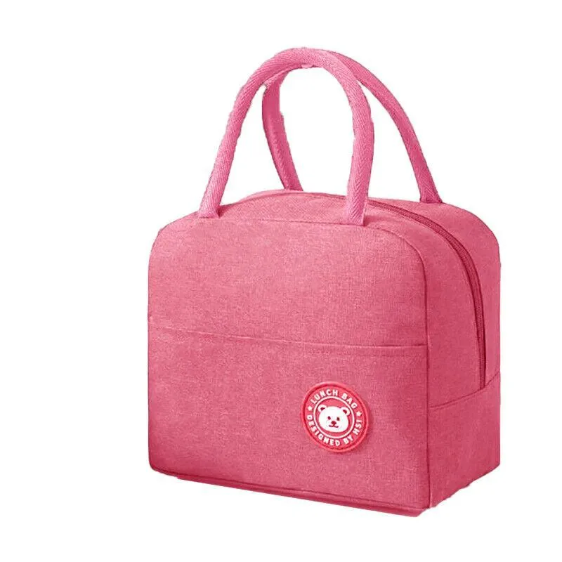 Lunch Bag Insulated Thermal Cool Food Storage Bag Box Carry Tote