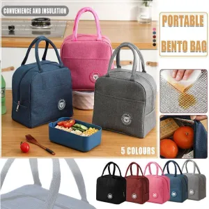 Lunch Bag Insulated Thermal Cool Food Storage Bag Box Carry Tote