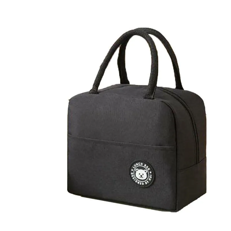 Lunch Bag Insulated Thermal Cool Food Storage Bag Box Carry Tote