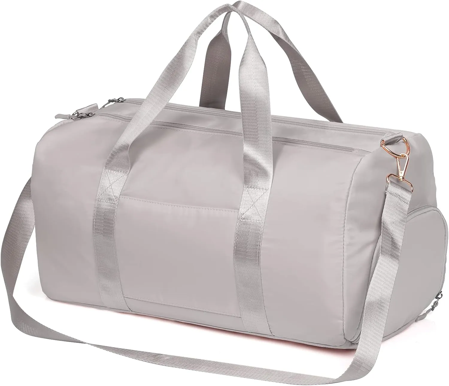 MABROUC Duffle Bag For Women, Sports Duffel Bag for Gym with Wet Pocket & Shoe Compartment, Overnight Weekender Travel Bag