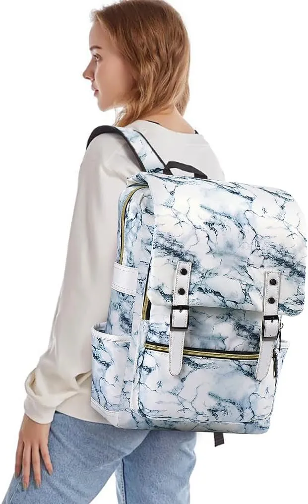 Malaxlx Bookbag for Teen Girls Boys, College School Student Laptop Backpack for Womens
