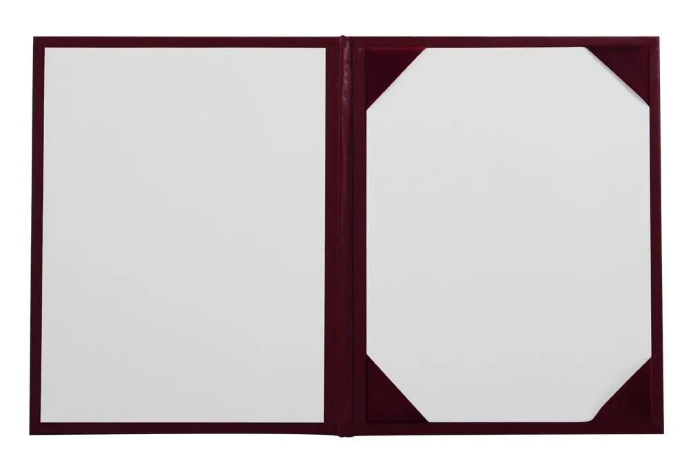 Maroon Junior High/Middle School Diploma Cover