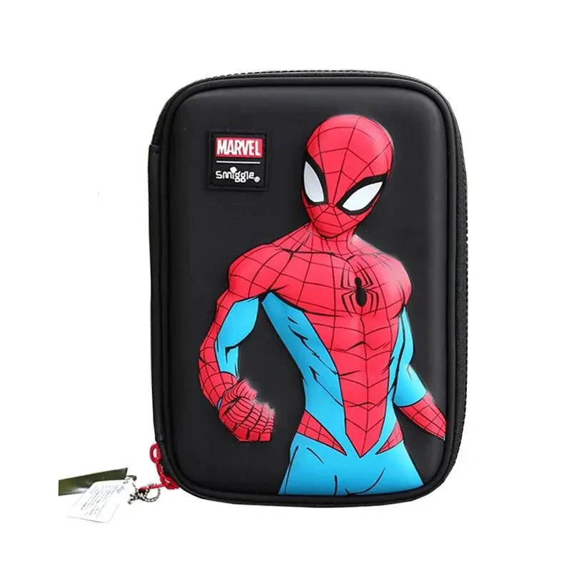 MARVEL Spider-Man Backpack for Children Smiggle Wheel Schoolbag Children's Knapsack Trolleys Bag 3-16 Years Old Hot-selling