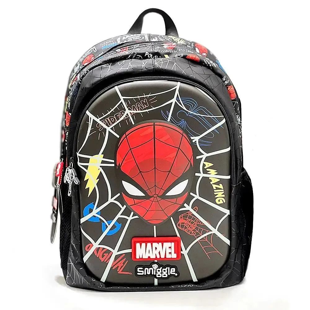 MARVEL Spider-Man Backpack for Children Smiggle Wheel Schoolbag Children's Knapsack Trolleys Bag 3-16 Years Old Hot-selling
