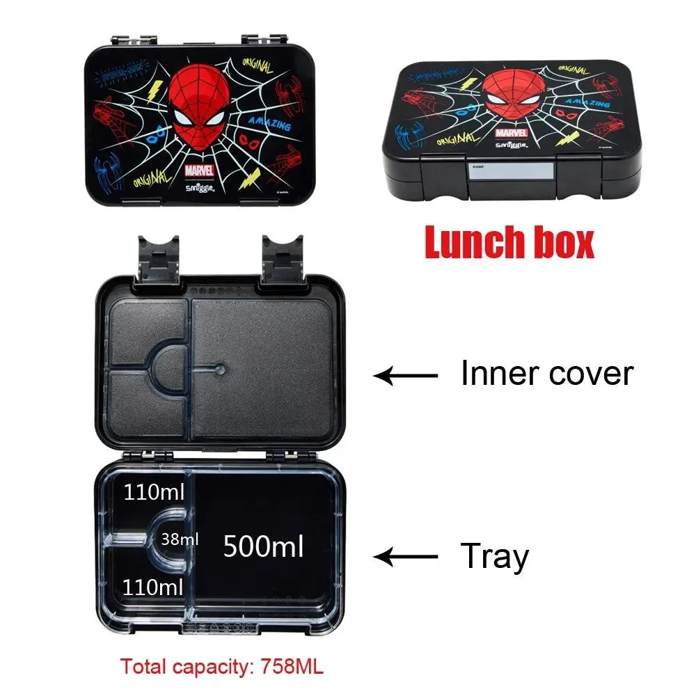 MARVEL Spider-Man Backpack for Children Smiggle Wheel Schoolbag Children's Knapsack Trolleys Bag 3-16 Years Old Hot-selling