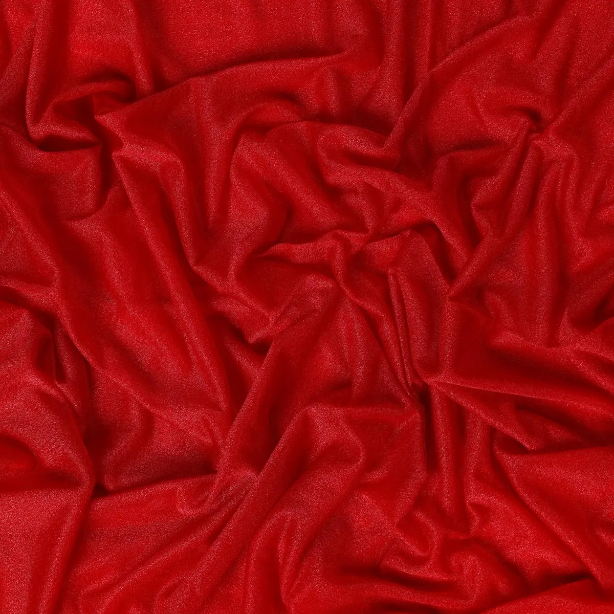 MDS Pack of 5 Yard Wedding Arch Draping Drapery Fabric Sheer Chiffon Fabric for Wedding Ceremony Reception Swag and Backdrop Decorations 60” Width DIY Sewing Multipurpose Fabric - Red