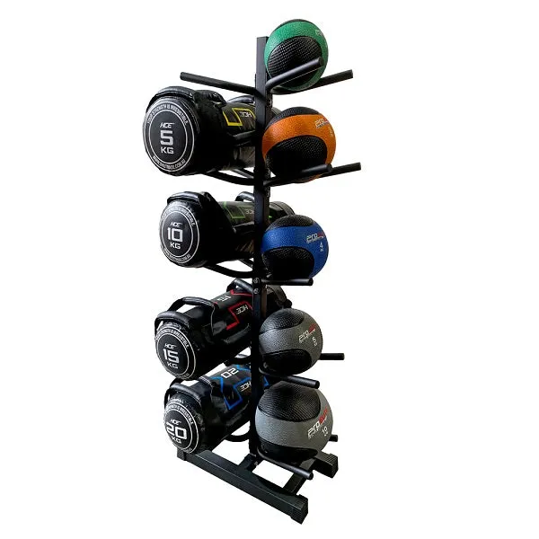 MEDICINE BALL & POWER BAG STORAGE RACK