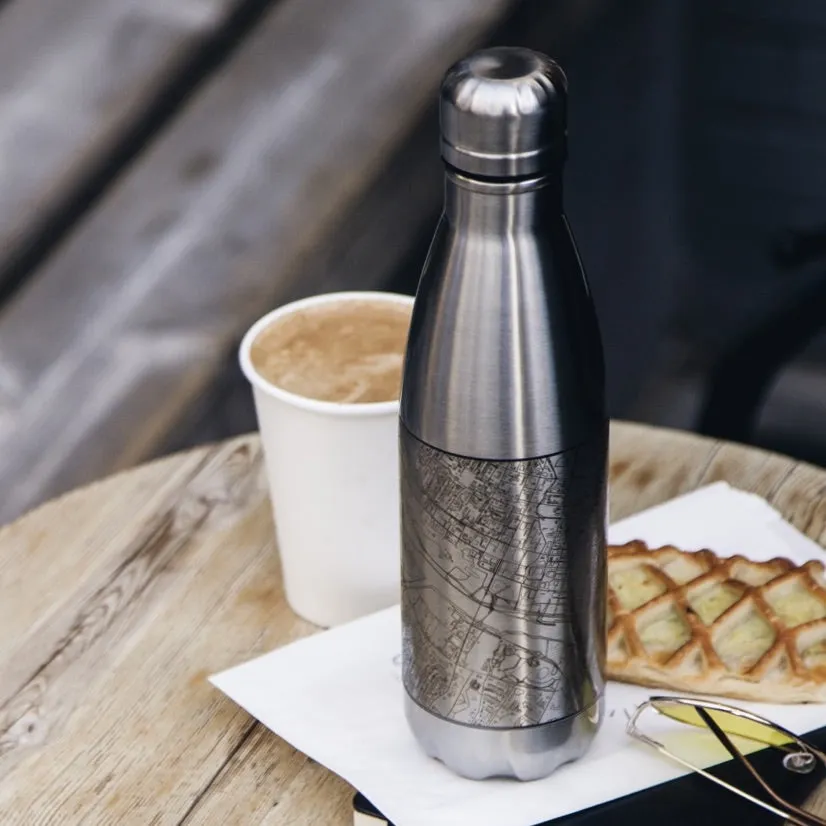 Medicine Bow - Wyoming Engraved Map Insulated Bottle